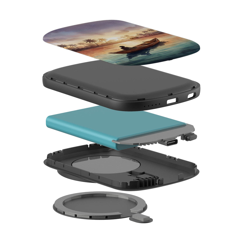 Lagoon Morning by Tobi Akinyemi — MagSafe CHARGEPOD — Finnaij
