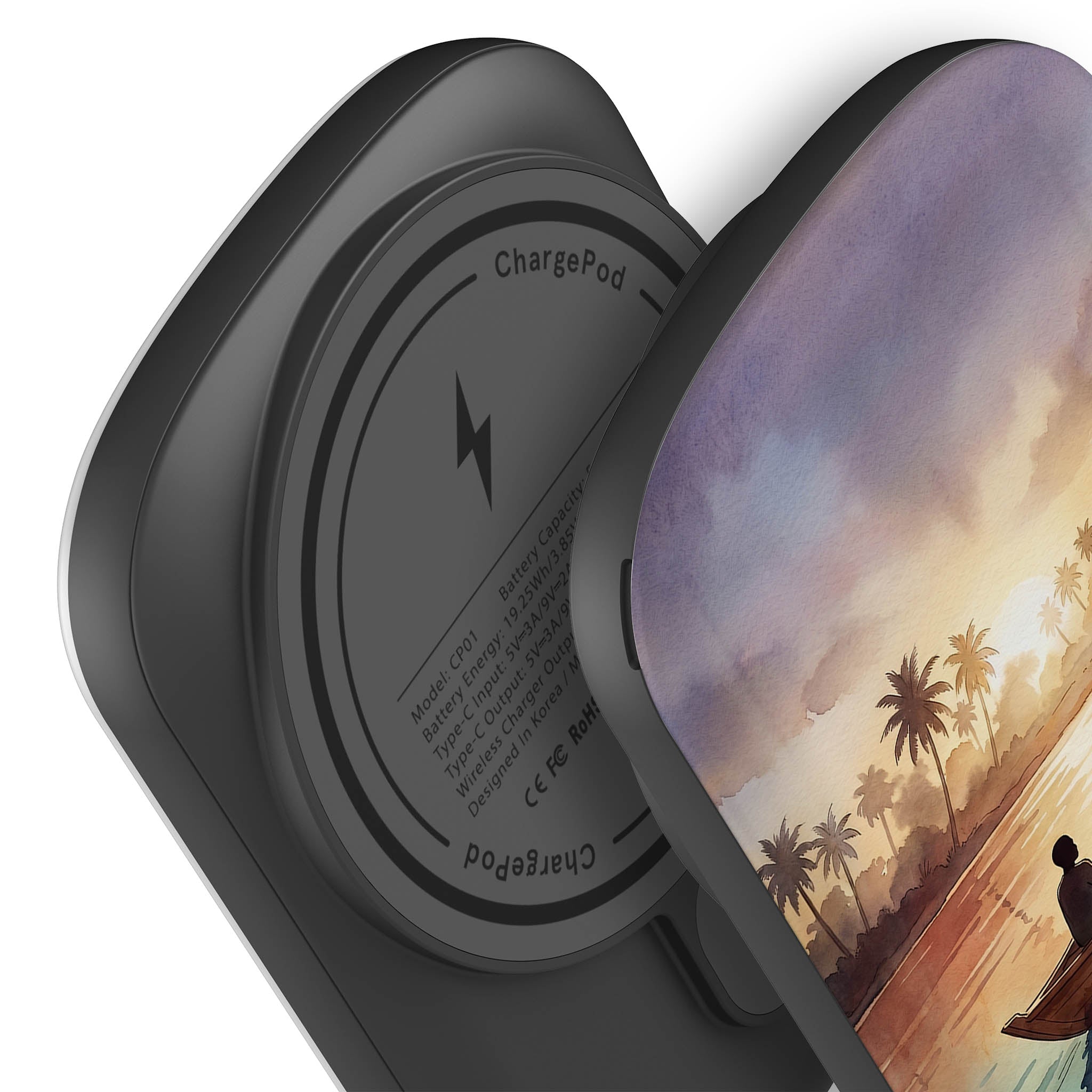 Lagoon Morning by Tobi Akinyemi — MagSafe CHARGEPOD — Finnaij