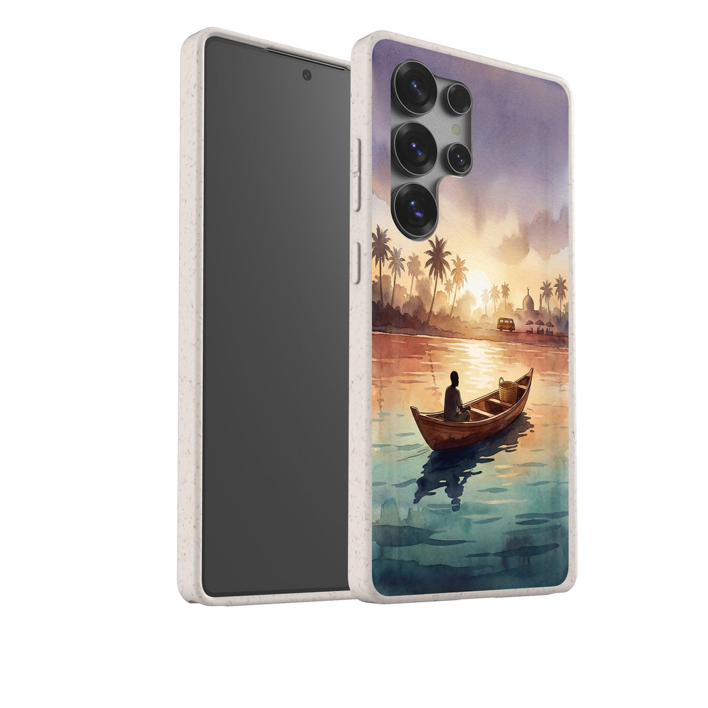 Lagoon Morning by Tobi Akinyemi — Galaxy Bio-degradable Case for Samsung Galaxy — Finnaij