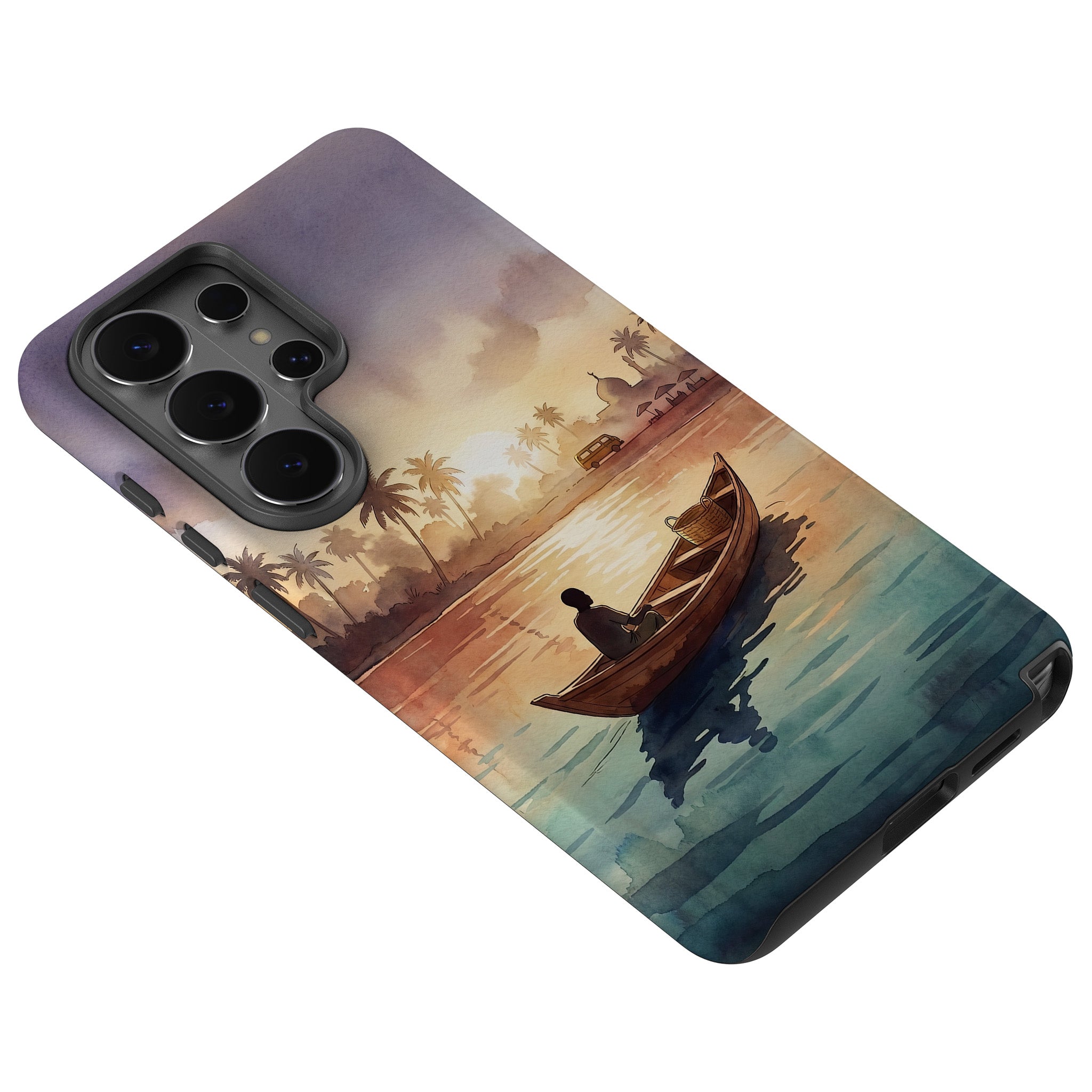 Lagoon Morning by Tobi Akinyemi — Tough Case for Samsung Galaxy — Finnaij