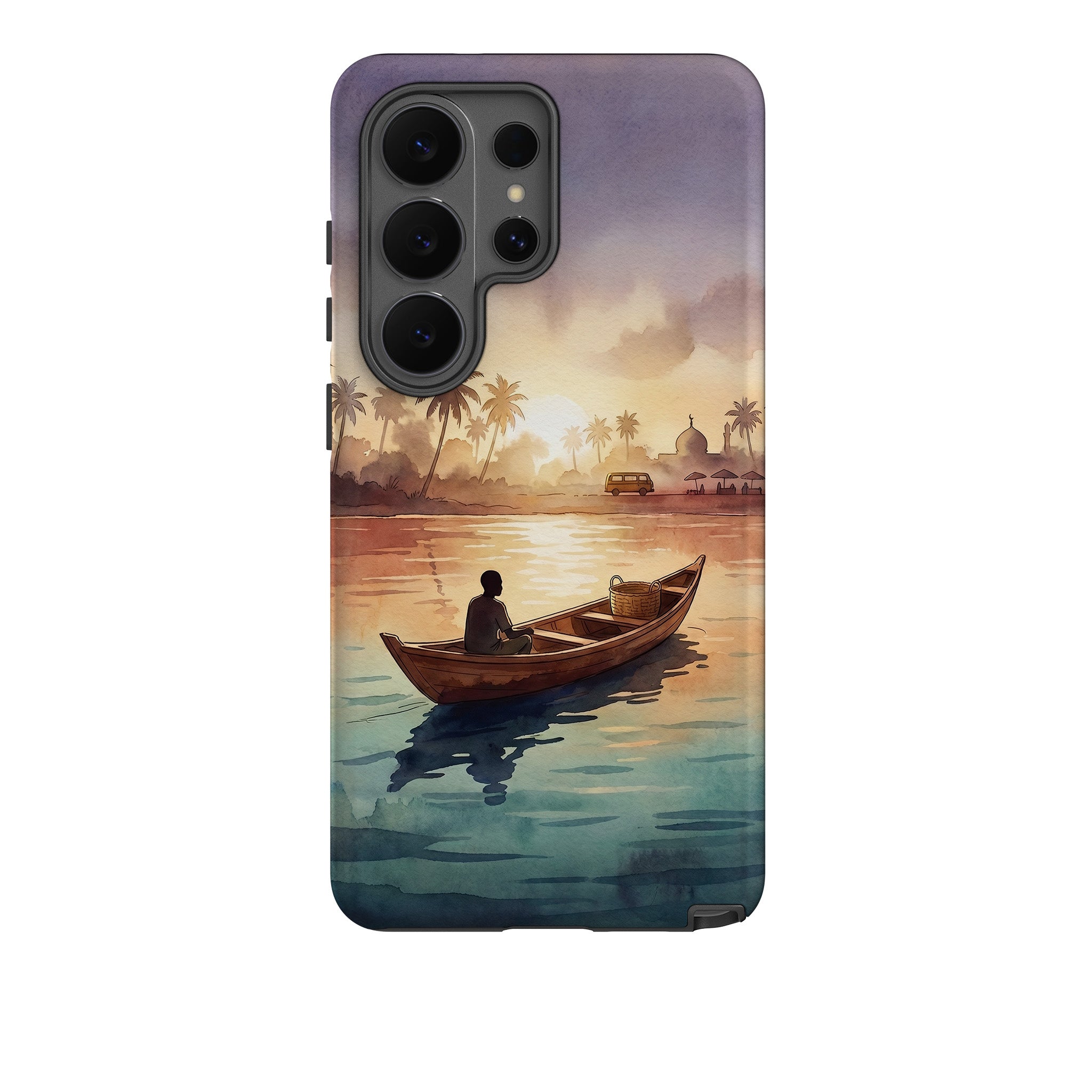 Lagoon Morning by Tobi Akinyemi — Tough Case for Samsung Galaxy — Finnaij