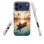 Lagoon Morning by Tobi Akinyemi — iPhone Bio-degradable Case — Three Quarter — Finnaij