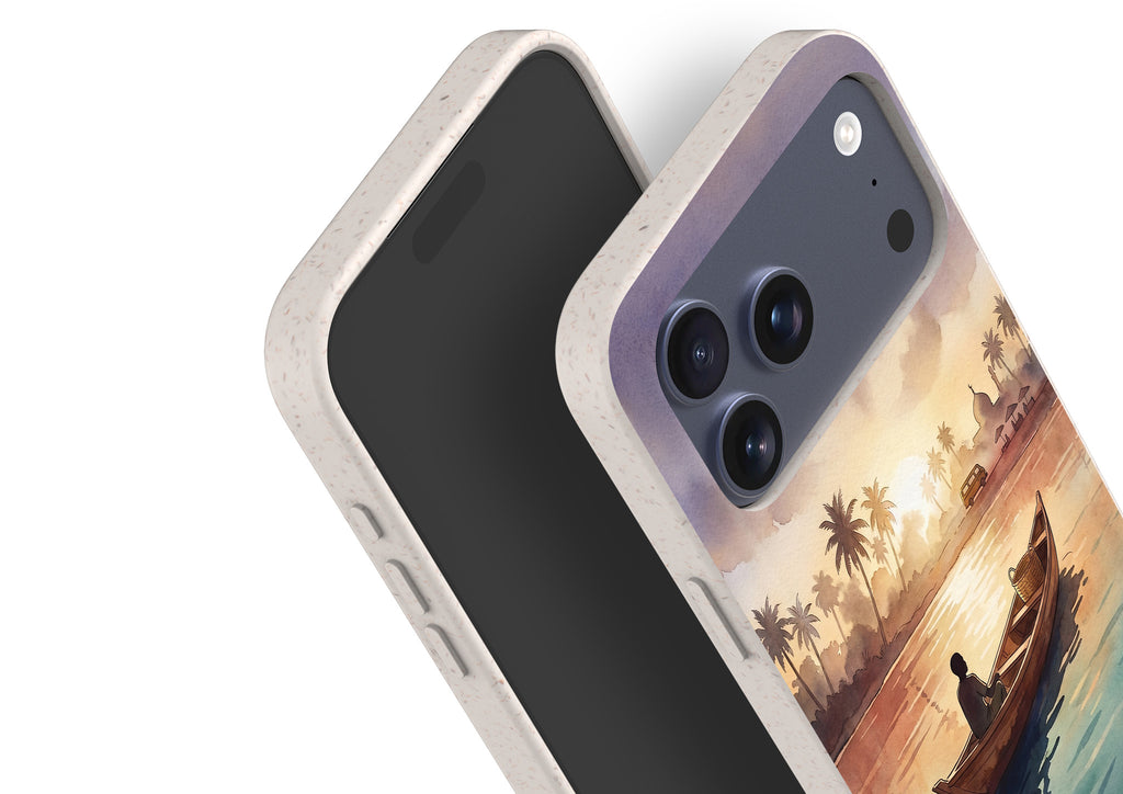 Lagoon Morning by Tobi Akinyemi — iPhone Bio-degradable Case — Finnaij