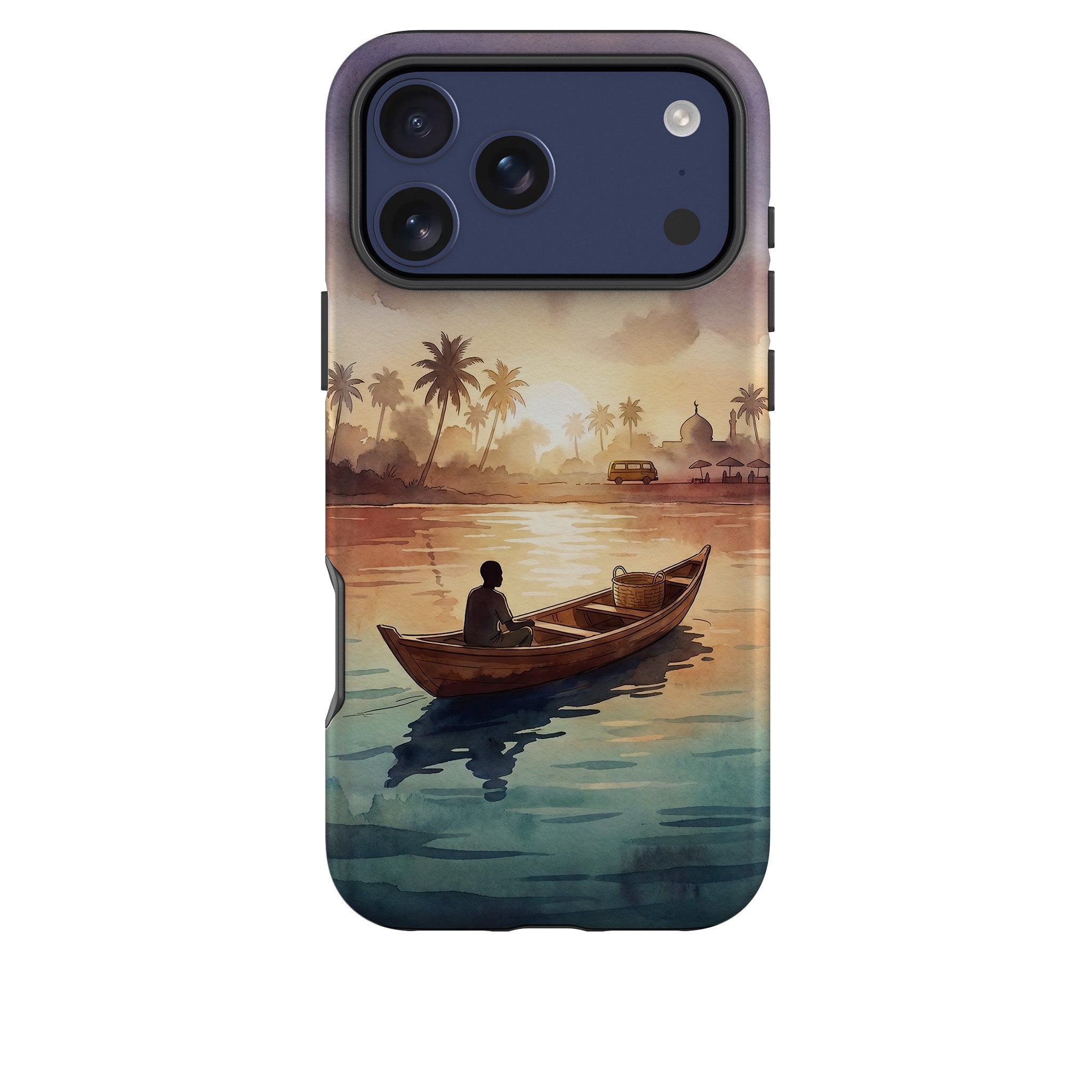 Lagoon Morning by Tobi Akinyemi — Tough Case for iPhone — Finnaij