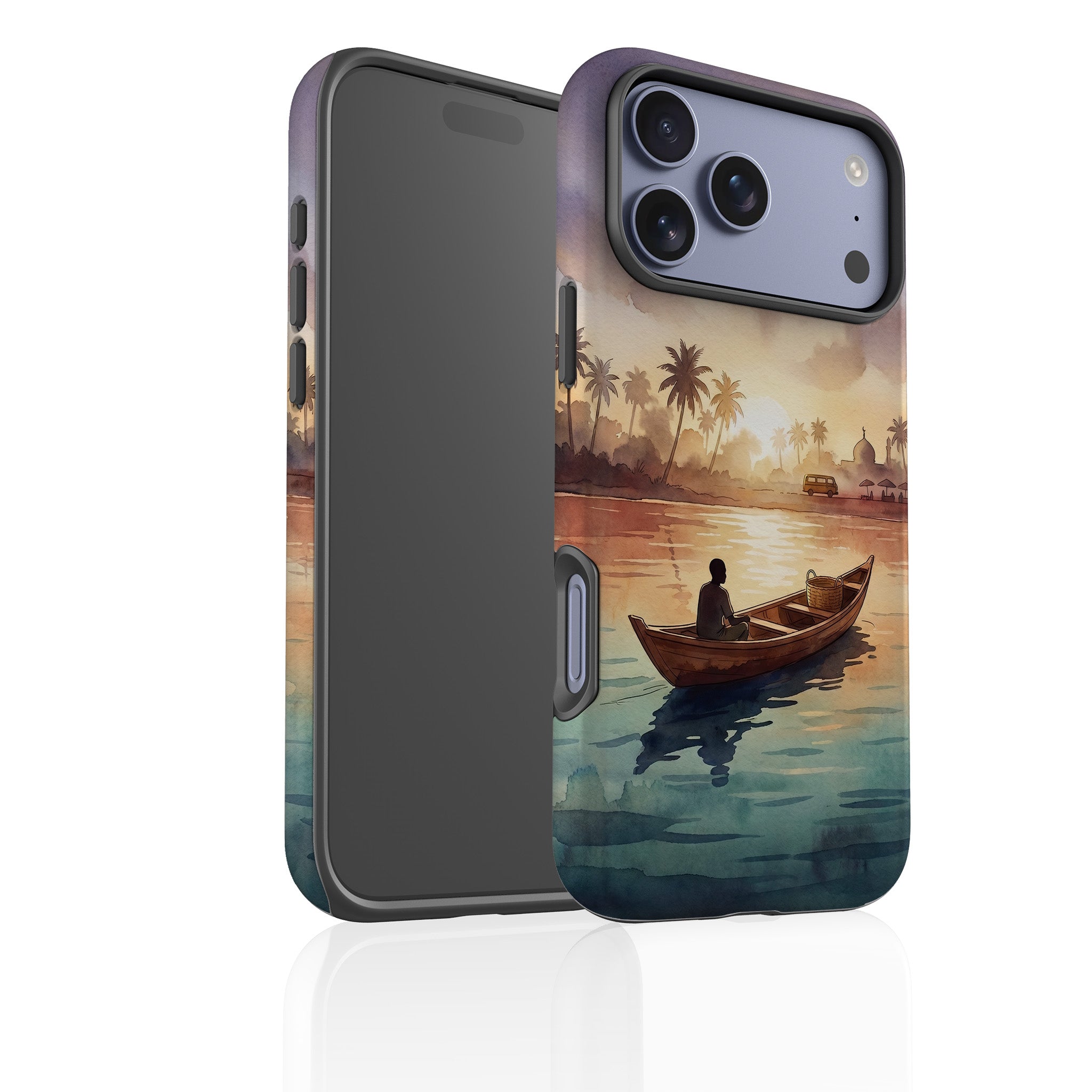 Lagoon Morning by Tobi Akinyemi — Tough Case for iPhone — Finnaij