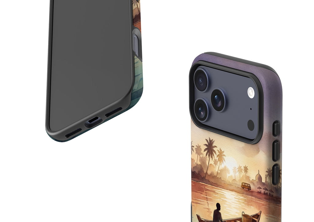 Lagoon Morning by Tobi Akinyemi — Tough Case for iPhone — Finnaij
