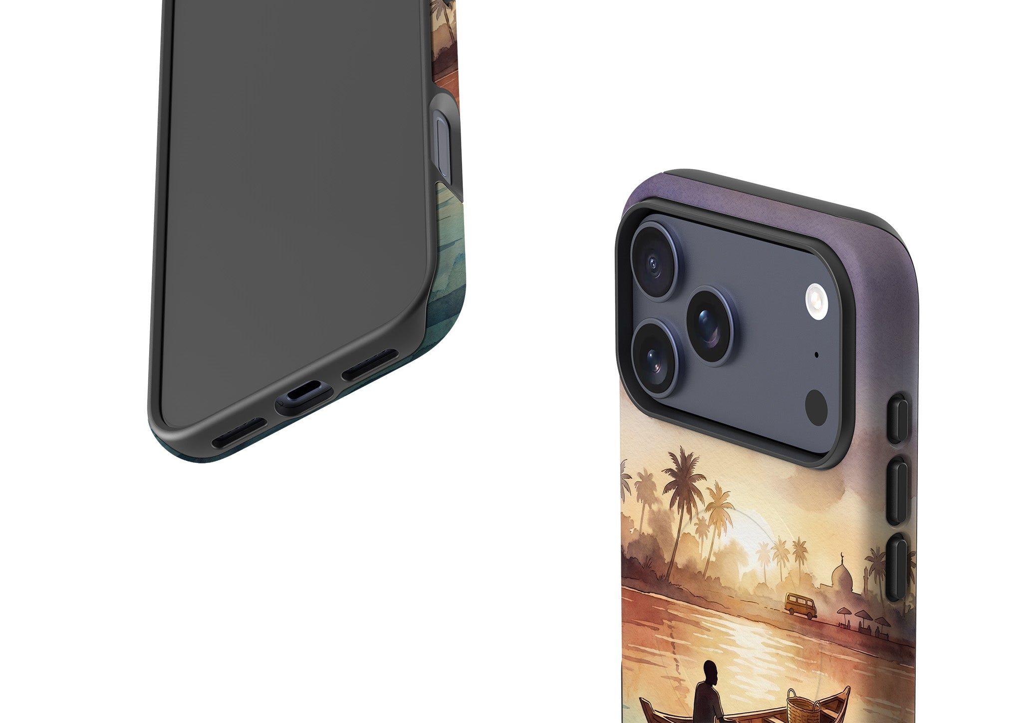 Lagoon Morning by Tobi Akinyemi — MagSafe Tough Case for iPhone — Finnaij