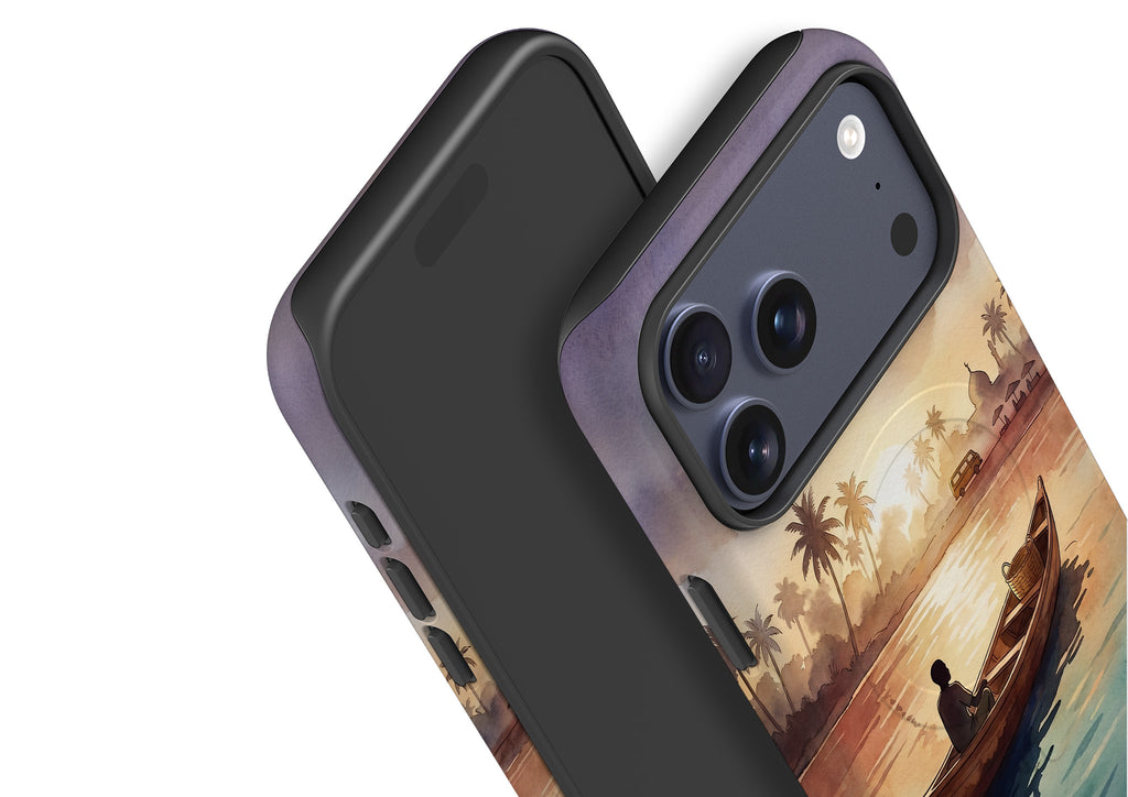 Lagoon Morning by Tobi Akinyemi — MagSafe Tough Case for iPhone — Finnaij