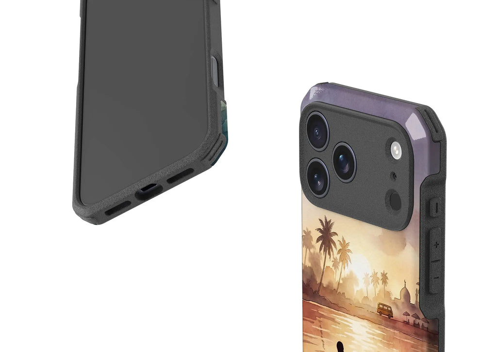 Lagoon Morning by Tobi Akinyemi — Impact Armour MagSafe Case for iPhone — Finnaij