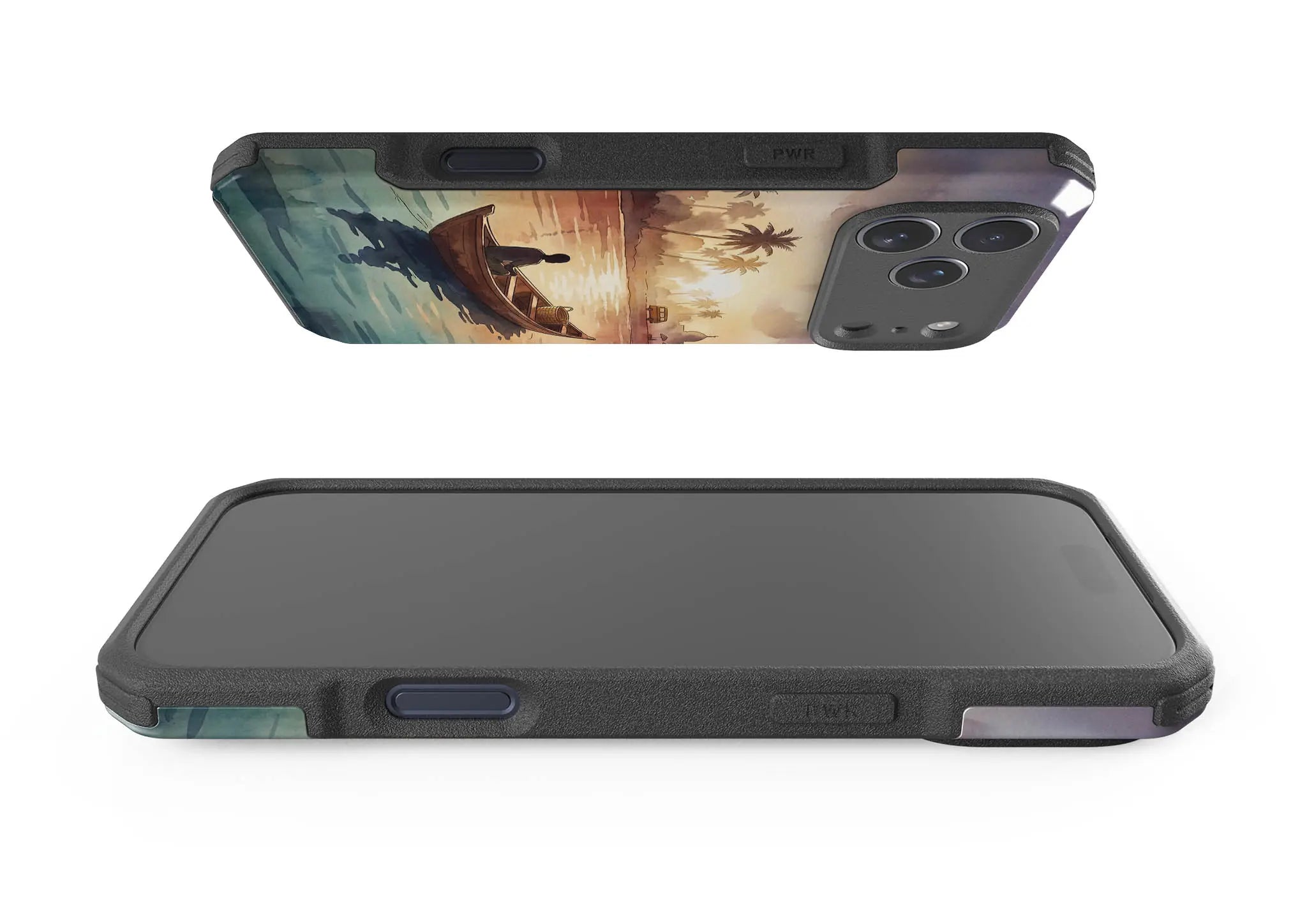 Lagoon Morning by Tobi Akinyemi — Impact Armour MagSafe Case for iPhone — Finnaij