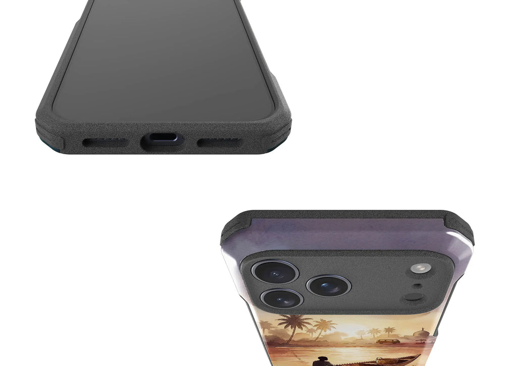 Lagoon Morning by Tobi Akinyemi — Impact Armour MagSafe Case for iPhone — Finnaij