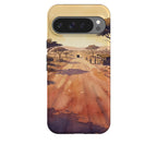 Laterite Road Golden Hour by Tobi Akinyemi — Tough Case for Google Pixel — Finnaij