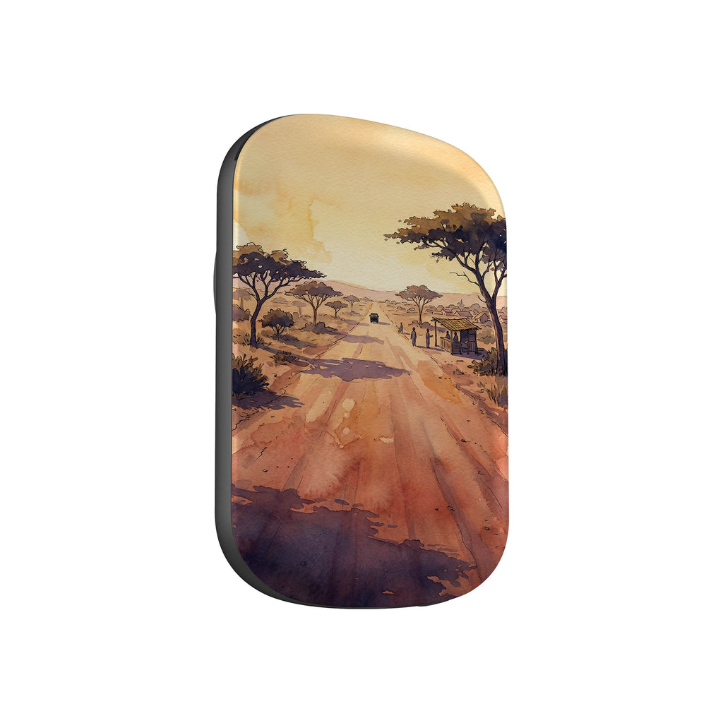 Laterite Road Golden Hour by Tobi Akinyemi — MagSafe CHARGEPOD — Finnaij