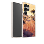 Laterite Road Golden Hour by Tobi Akinyemi — Galaxy Bio-degradable Case for Samsung Galaxy — Finnaij