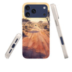 Laterite Road Golden Hour by Tobi Akinyemi — iPhone Bio-degradable Case — Three Quarter — Finnaij