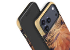 Laterite Road Golden Hour by Tobi Akinyemi — MagSafe Tough Case for iPhone — Finnaij