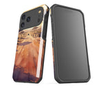 Laterite Road Golden Hour by Tobi Akinyemi — Impact Armour MagSafe Case for iPhone — Finnaij