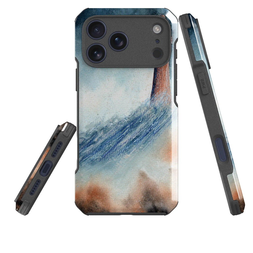 Lighthouse by Hicksy — Impact Armour MagSafe Case for iPhone — Three Quarter — Finnaij