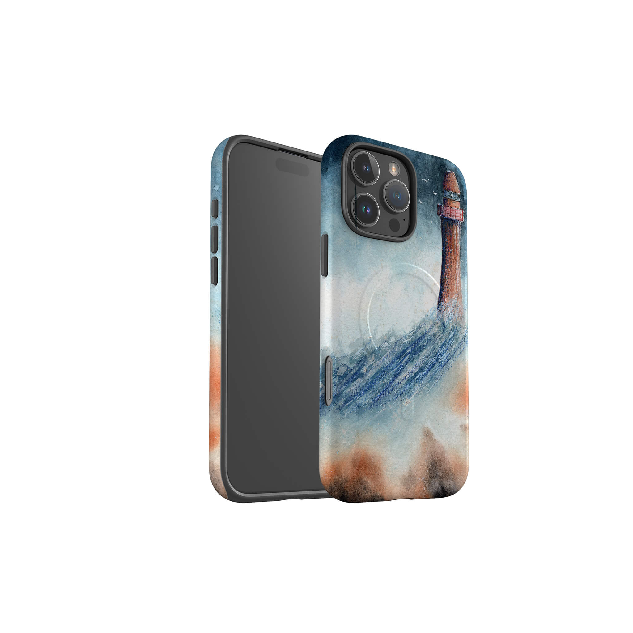 Lighthouse by Hicksy MagSafe Tough Case for iPhone — Finnaij