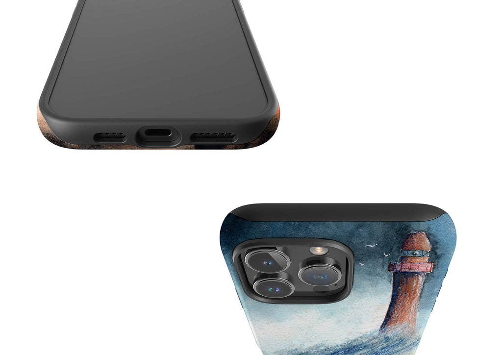 Lighthouse by Hicksy Tough Case for iPhone — Finnaij