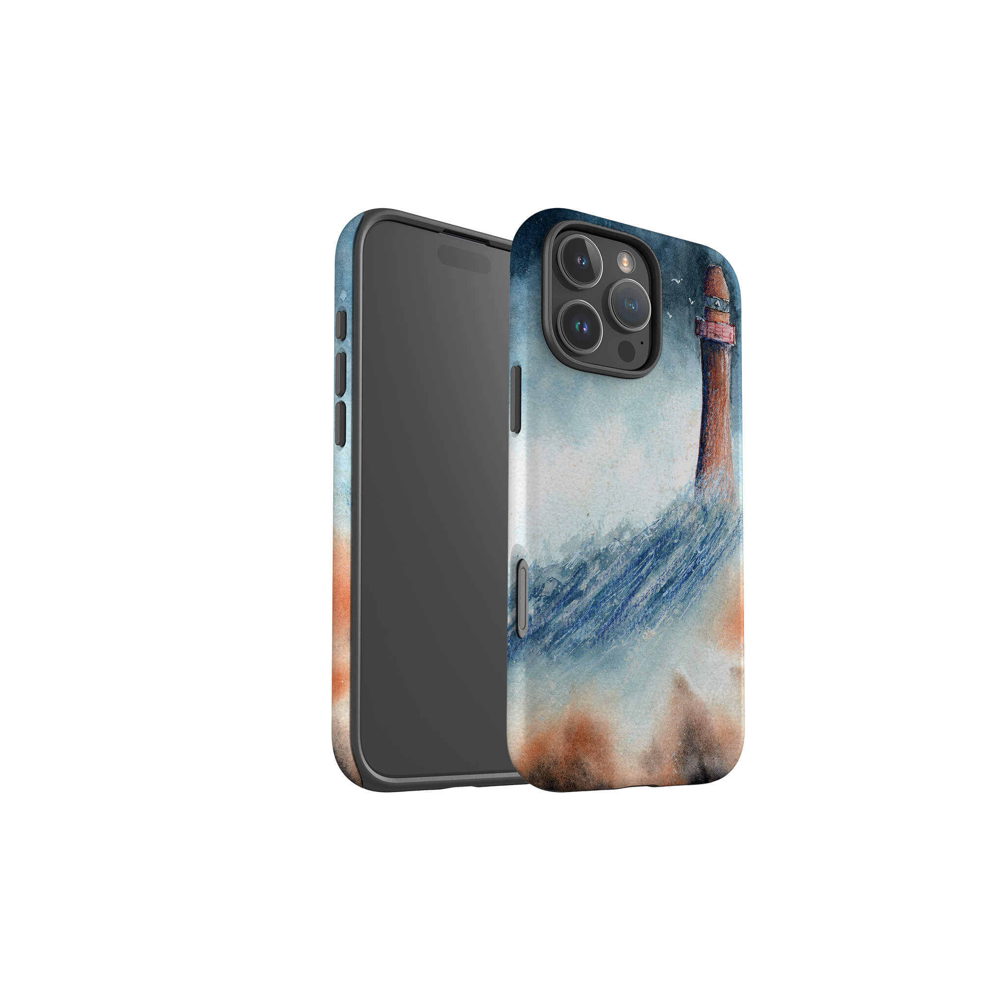 Lighthouse by Hicksy Tough Case for iPhone — Finnaij