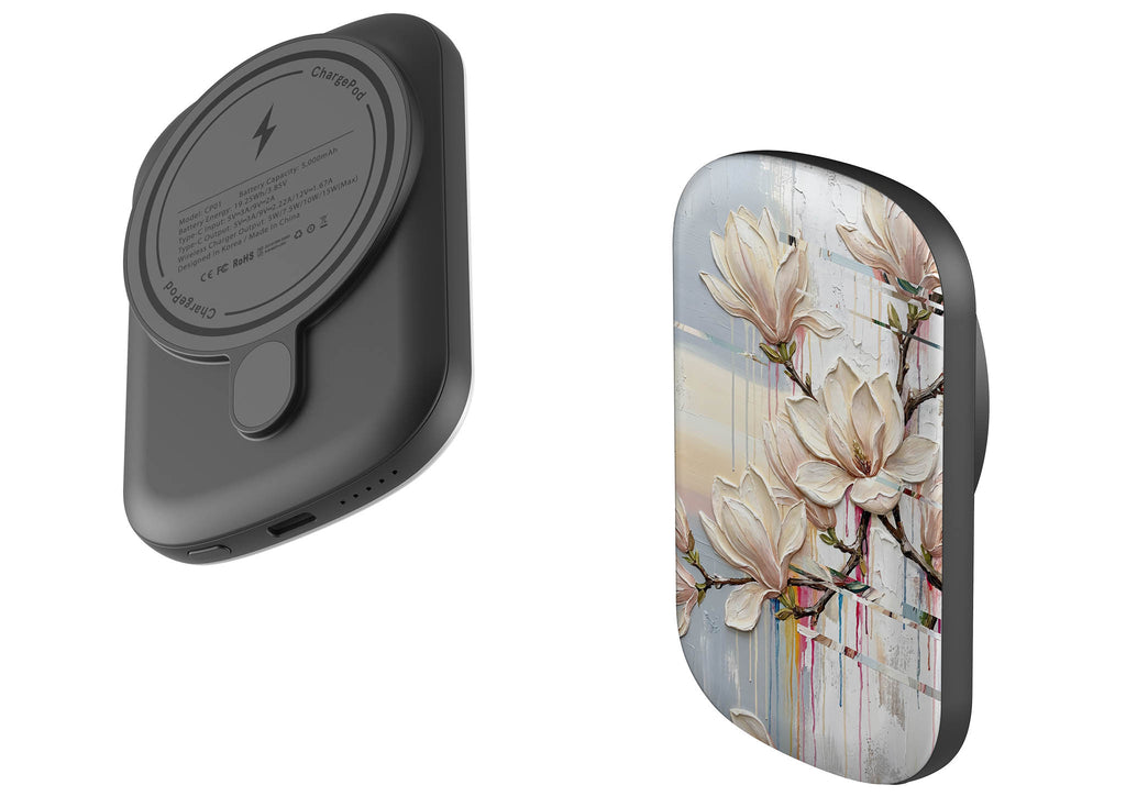 Magnolia Branches by Frida Lövström — MagSafe CHARGEPOD — Finnaij