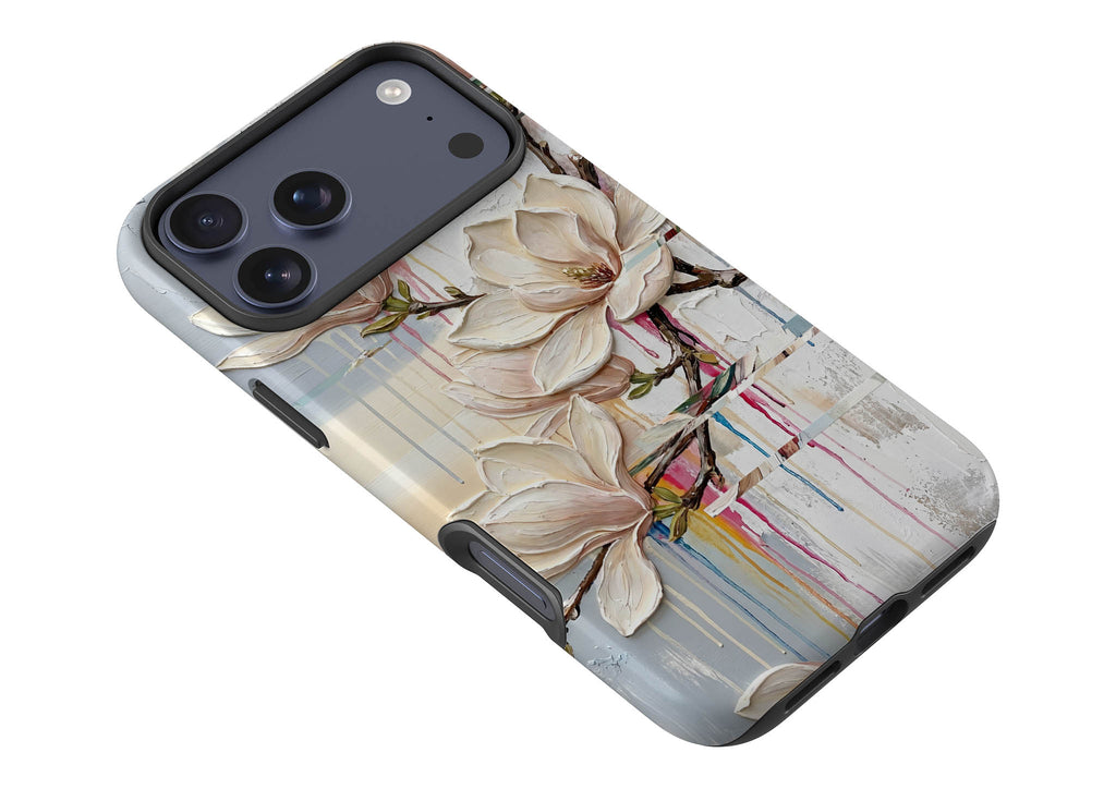 Magnolia Branches by Frida Lövström — Tough Case for iPhone — Finnaij
