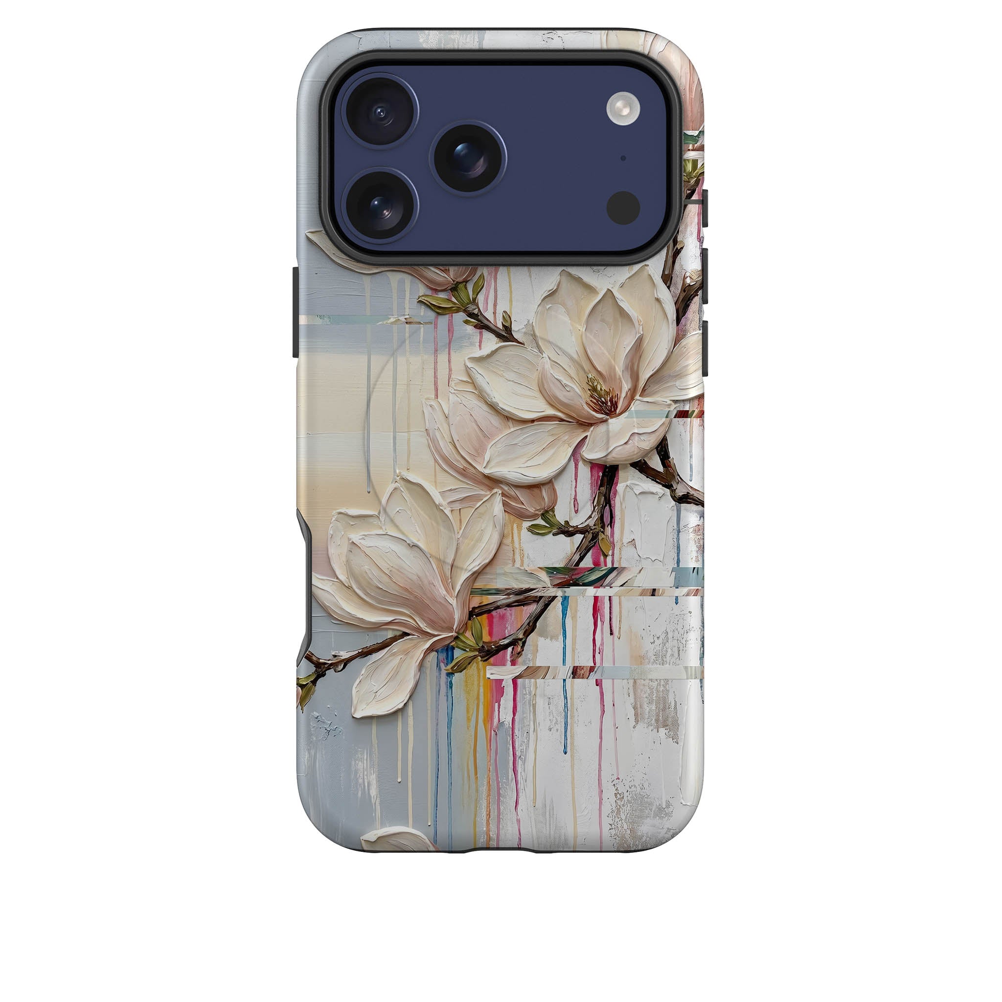Magnolia Branches by Frida Lövström — Magsafe Tough Case for iPhone — Finnaij
