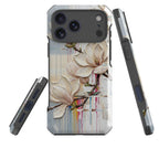 Magnolia Branches by Frida Lövström — Impact Armour MagSafe Case for iPhone — Three Quarter — Finnaij