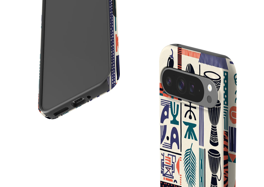 Market Day Icons by Ada Okoye Tough Case for Google Pixel — Finnaij