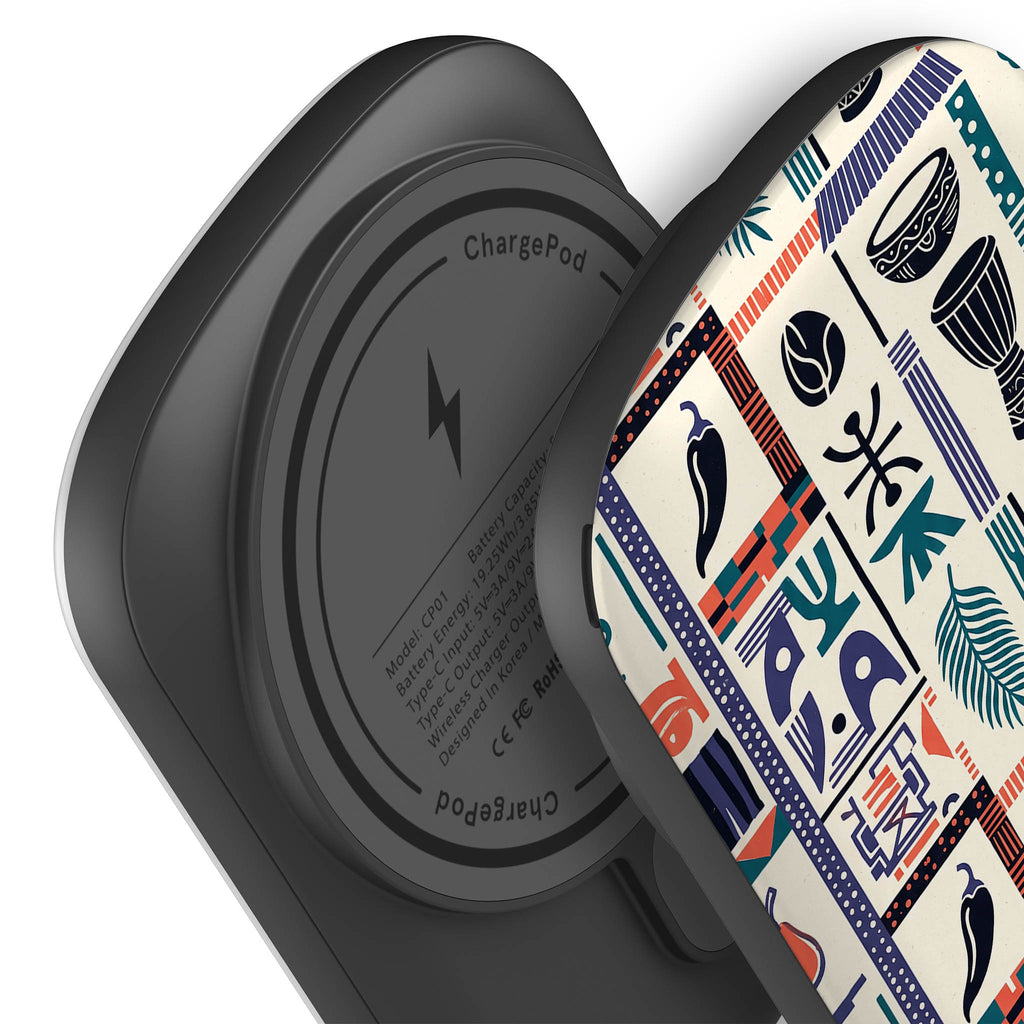 Market Day Icons by Ada Okoye — MagSafe CHARGEPOD — Finnaij