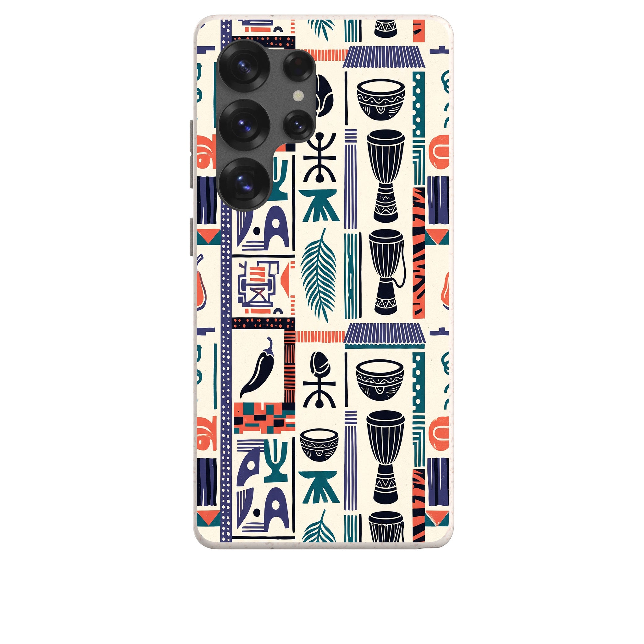 Market Day Icons by Ada Okoye Bio-degradable Case for Samsung Galaxy — Finnaij