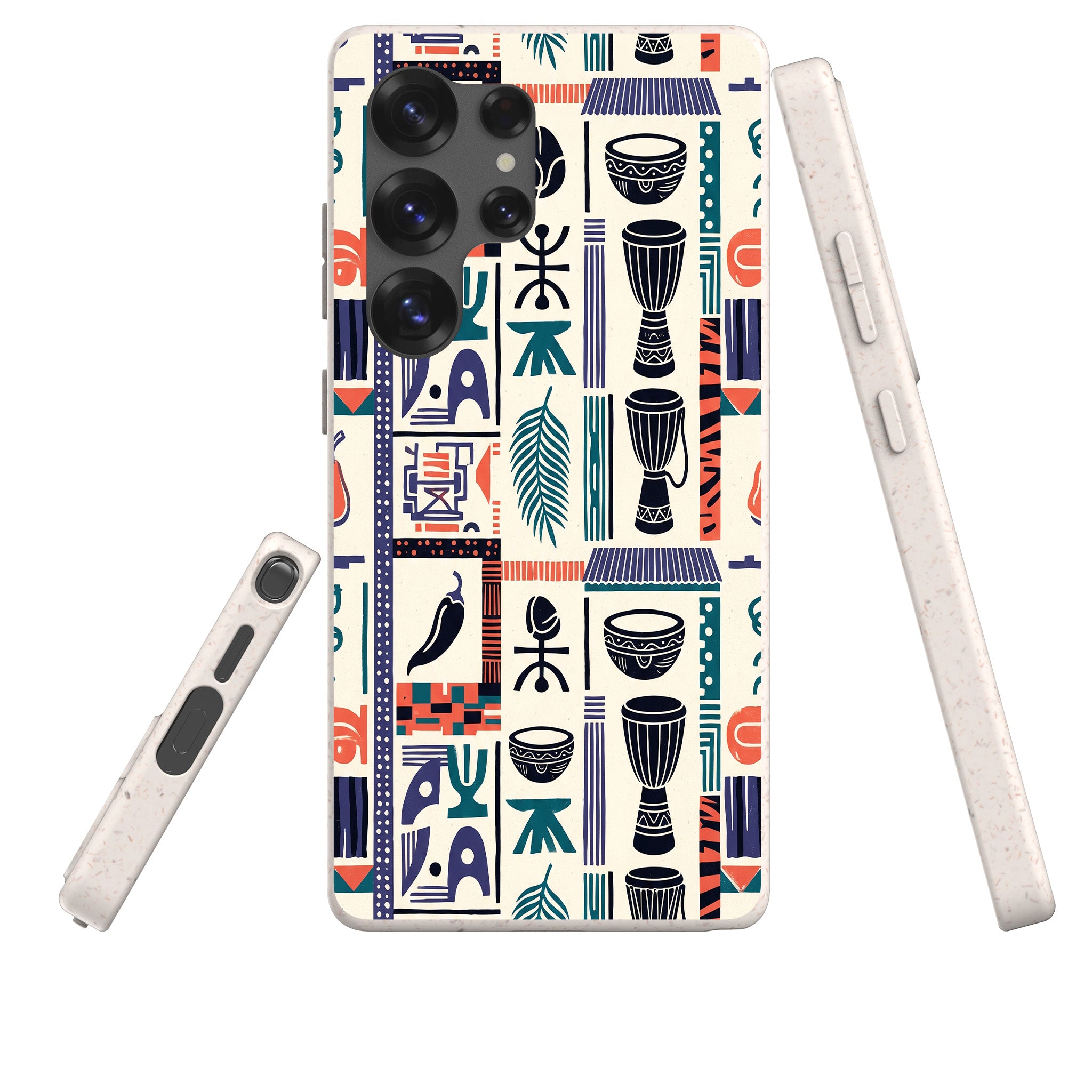 Market Day Icons by Ada Okoye Bio-degradable Case for Samsung Galaxy — Finnaij