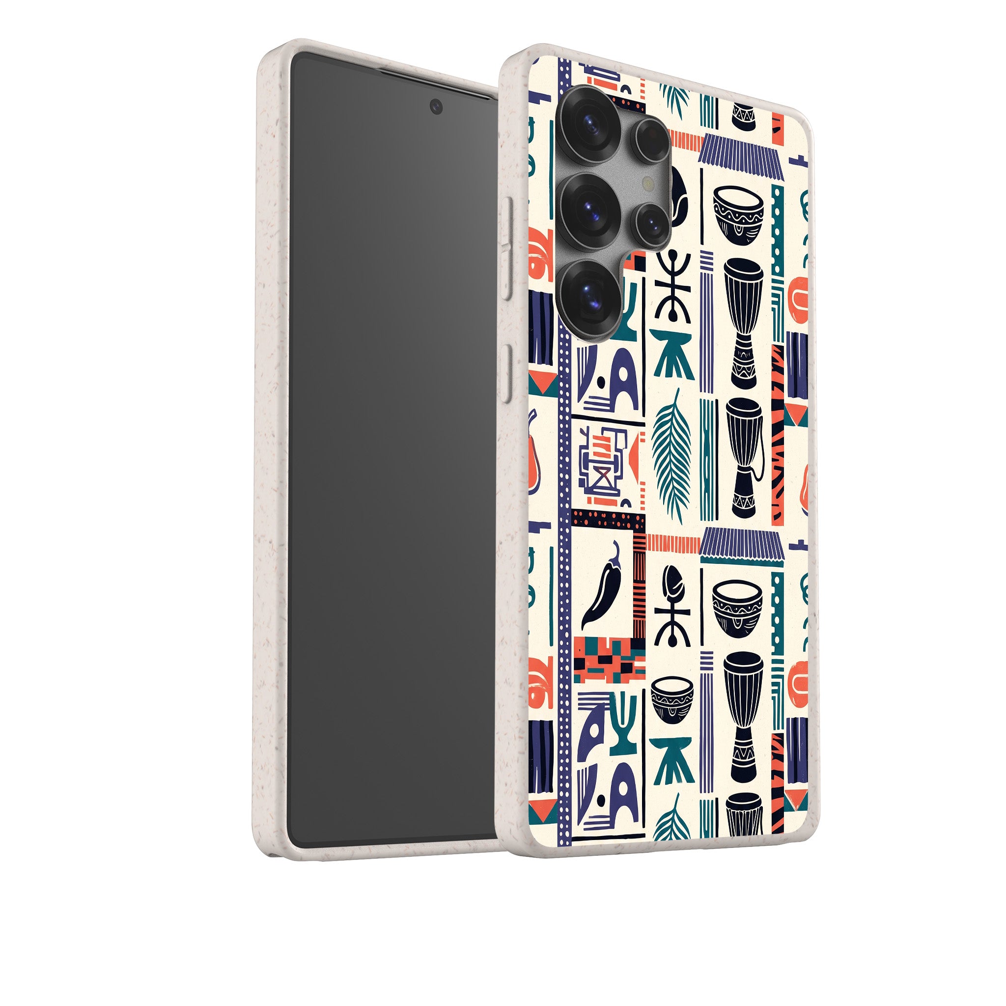 Market Day Icons by Ada Okoye Bio-degradable Case for Samsung Galaxy — Finnaij