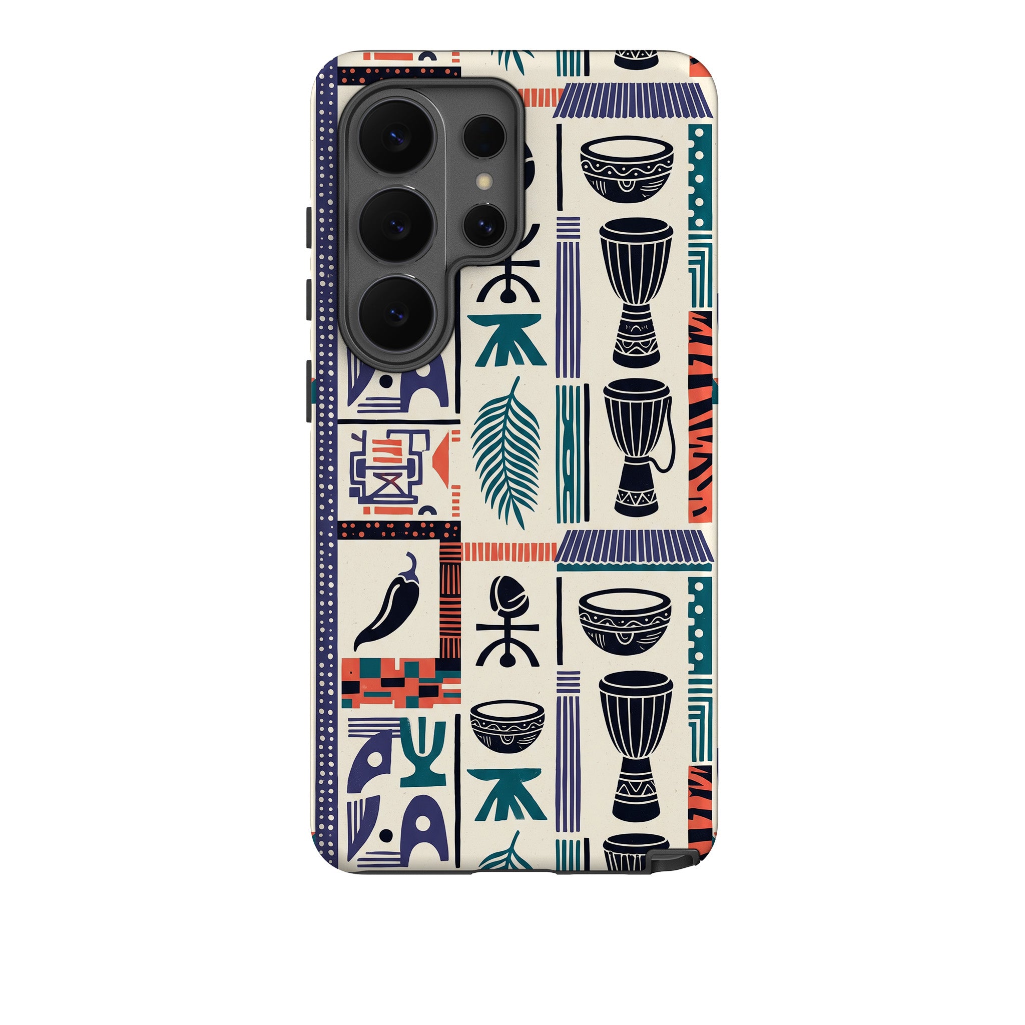 Market Day Icons by Ada Okoye Tough Case for Samsung Galaxy — Finnaij