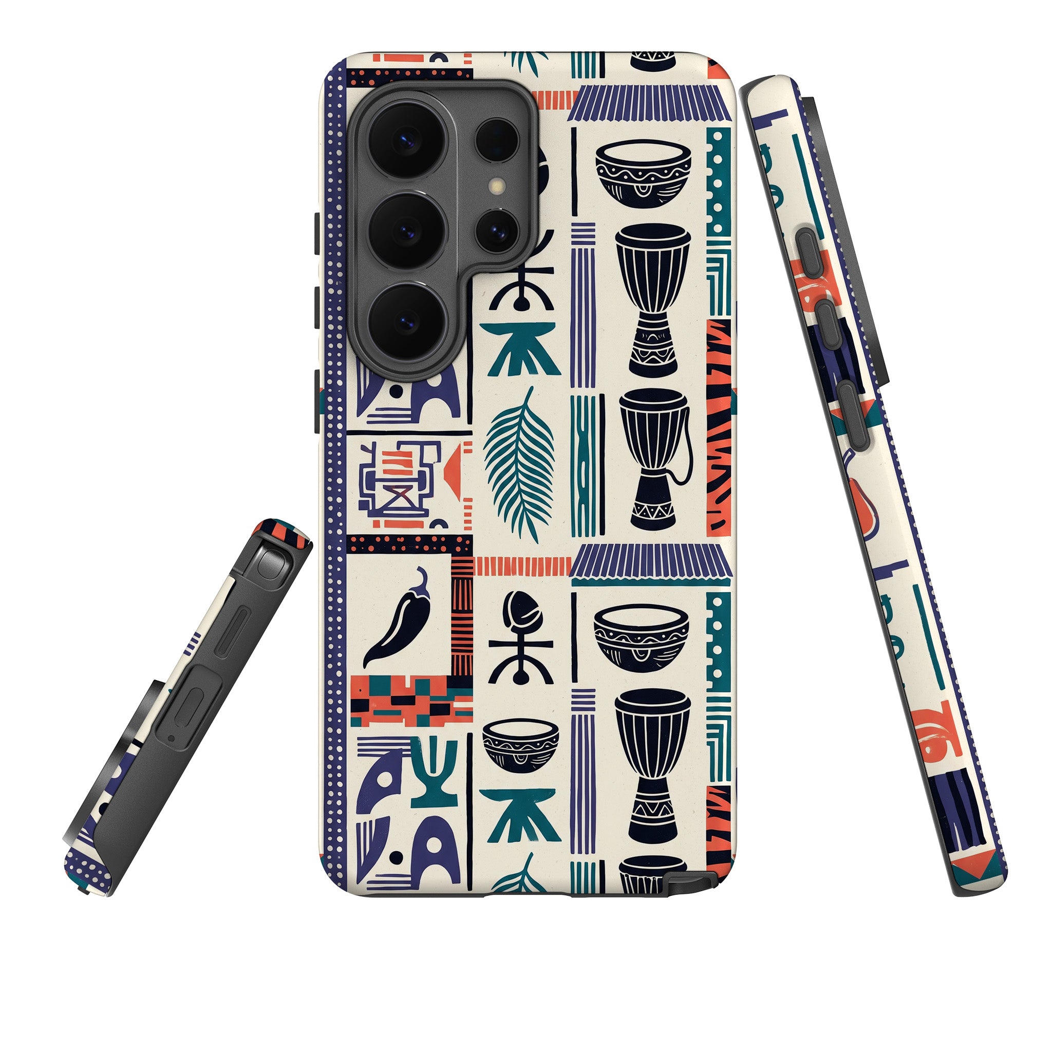 Market Day Icons by Ada Okoye Tough Case for Samsung Galaxy — Finnaij