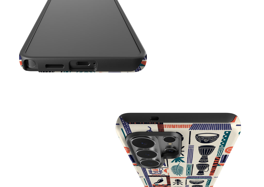 Market Day Icons by Ada Okoye Tough Case for Samsung Galaxy — Finnaij