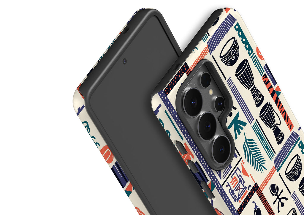 Market Day Icons by Ada Okoye Tough Case for Samsung Galaxy — Finnaij