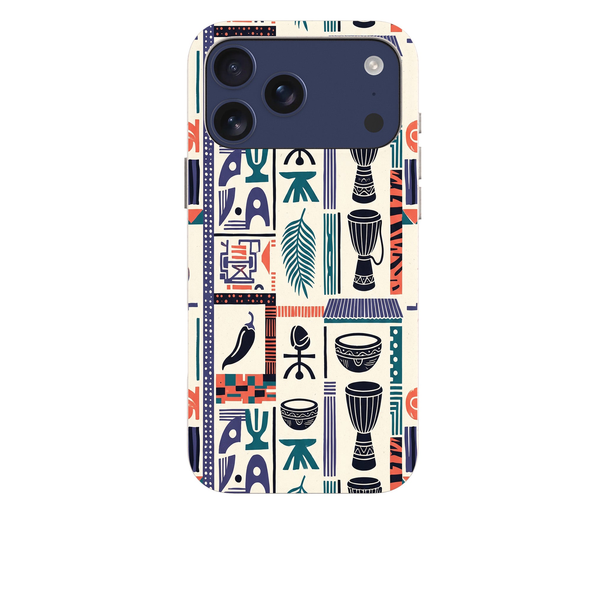 Market Day Icons by Ada Okoye — iPhone Bio-degradable Case — Finnaij