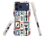 Market Day Icons by Ada Okoye — iPhone Bio-degradable Case — Three Quarter — Finnaij