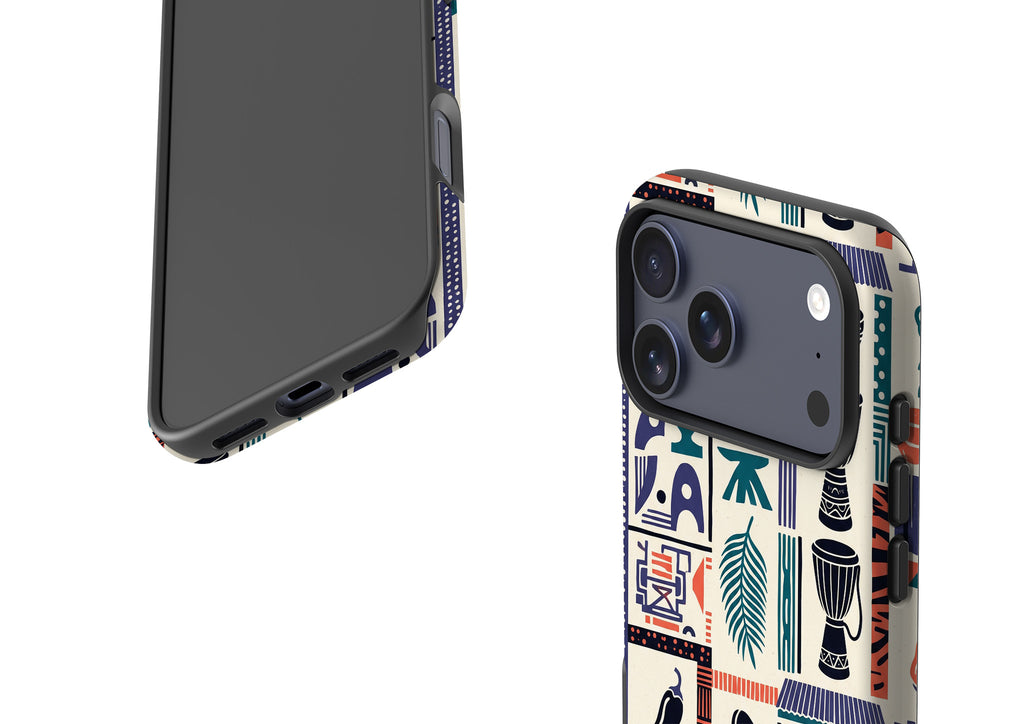 Market Day Icons by Ada Okoye Tough Case for iPhone — Finnaij