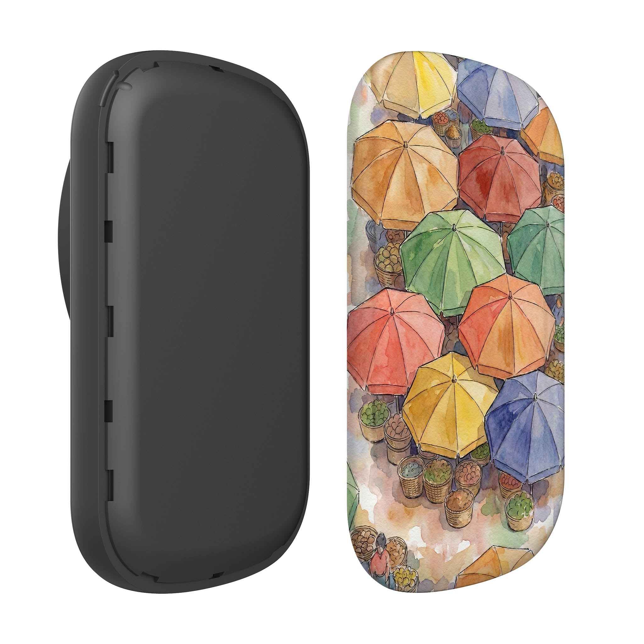 Market Umbrellas from Above by Tobi Akinyemi — MagSafe CHARGEPOD — Finnaij
