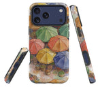Market Umbrellas from Above by Tobi Akinyemi — MagSafe Tough Case for iPhone — Three Quarter — Finnaij