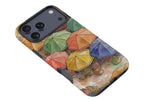 Market Umbrellas from Above by Tobi Akinyemi — MagSafe Tough Case for iPhone — Finnaij