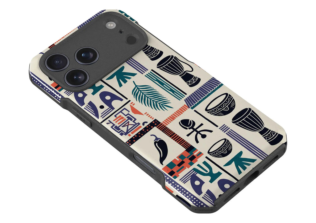 Market Day Icons by Ada Okoye — Impact Armour MagSafe Case for iPhone — Finnaij