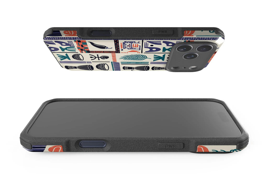Market Day Icons by Ada Okoye — Impact Armour MagSafe Case for iPhone — Finnaij