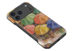Market Umbrellas from Above by Tobi Akinyemi — Impact Armour MagSafe Case for iPhone — Finnaij