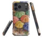Market Umbrellas from Above by Tobi Akinyemi — Impact Armour MagSafe Case for iPhone — Three Quarter — Finnaij