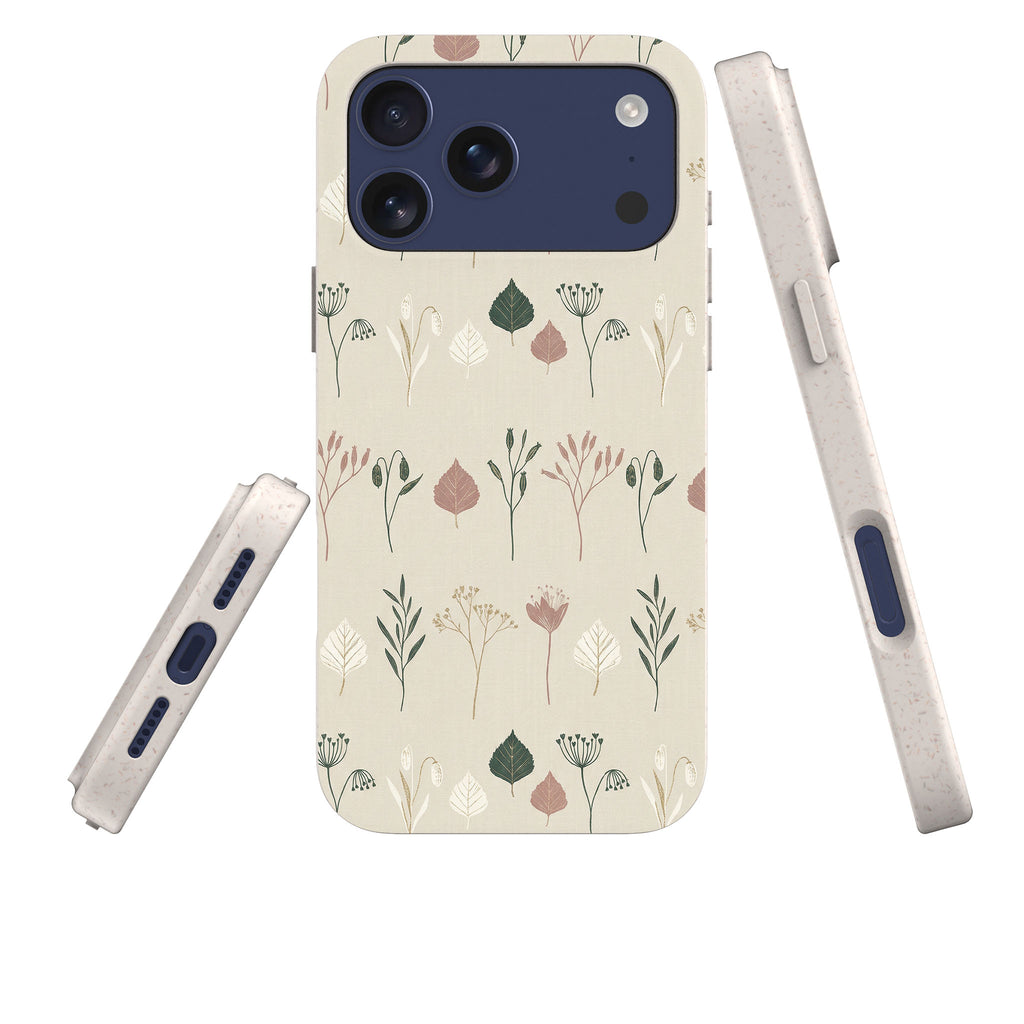 Meadow Relic by Elsi Vaarala — iPhone Bio-degradable Case — Three Quarter — Finnaij