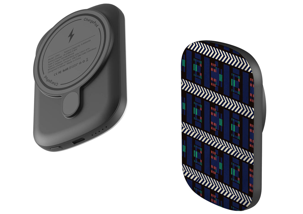 Midnight Aso-Oke by Ada Okoye — MagSafe CHARGEPOD — Finnaij